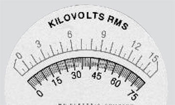 GREENLEE MARK-II-S MARK® Analog Voltmeter/Phasing Set 0 - 15kV/0 - 45kV