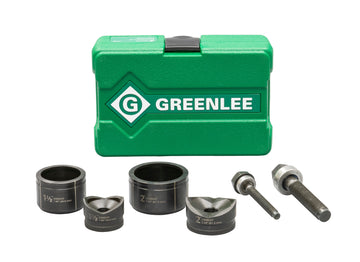 GREENLEE 737BB Standard Round 1-1/2" - 2" Manual Knockout Set