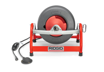RIDGID 63827 K-3800 Machine with Std. Equip: C-32, 3/8" x 75' (10 mm x 22.8 m) Cable, T-202 Bulb Auger, T-205 “C†Cutter, T-211 Spade Cutter, A-13 Pin Key, Pair of Gloves