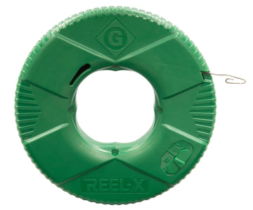 Greenlee 65' REEL-Xâ„¢ 1/8" Steel Fish Tape (Bulk Pack)
