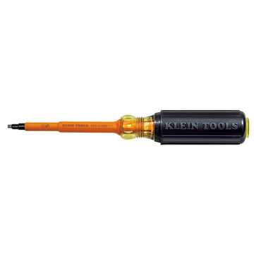 Klein Tools 662-4-INS Insulated Screwdriver, #2 Square, 4" Shank