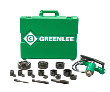 11-Ton Hydraulic Knockout Kit with Hand Pump and Slug-Buster® 1/2" - 3" and 4"
