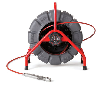 RIDGID 63633 SeeSnake® Mini, 200’ (61m) with fixed camera head, powered with TruSense