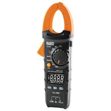 Klein Tools CL380 AC/DC Digital Clamp Meter, 400A Auto-Ranging