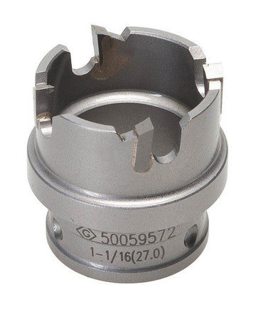 GREENLEE 645-1-1/16 1-1/16" Quick-Change Carbide-Tipped Hole Cutter