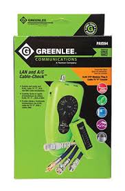Greenlee 70025 RJ45 Network Cable Tester Kit