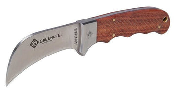 GREENLEE 0652-29 Hawkbill Fixed Blade with Sheath