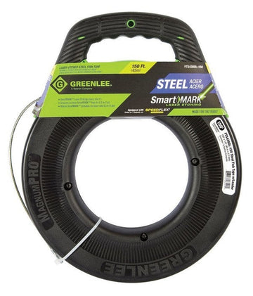 GREENLEE FTS438DL-150 150' Steel Fishtape with Leader