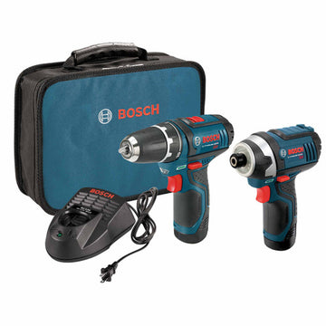 BOSCH CLPK22-120 12-VOLT MAX 2-TOOL LITHIUM-ION CORDLESS COMBO KIT