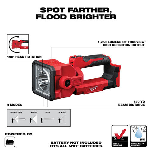 MILWAUKEE 2354-20 M18 SEARCH LIGHT