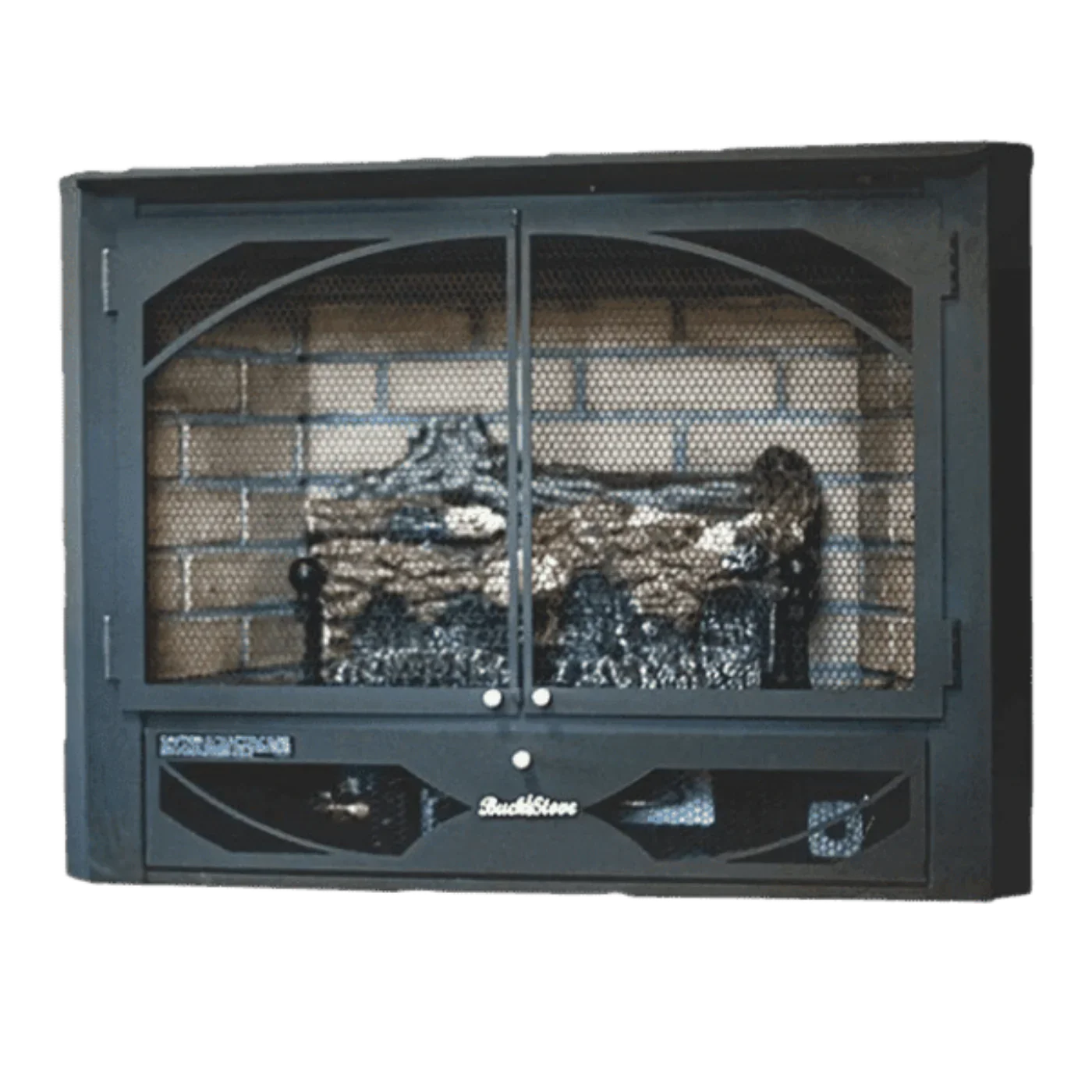 Buck Stove Model 384 33,000 BTU's Vent Free Gas Stove New - NV-3844LP-DOORS