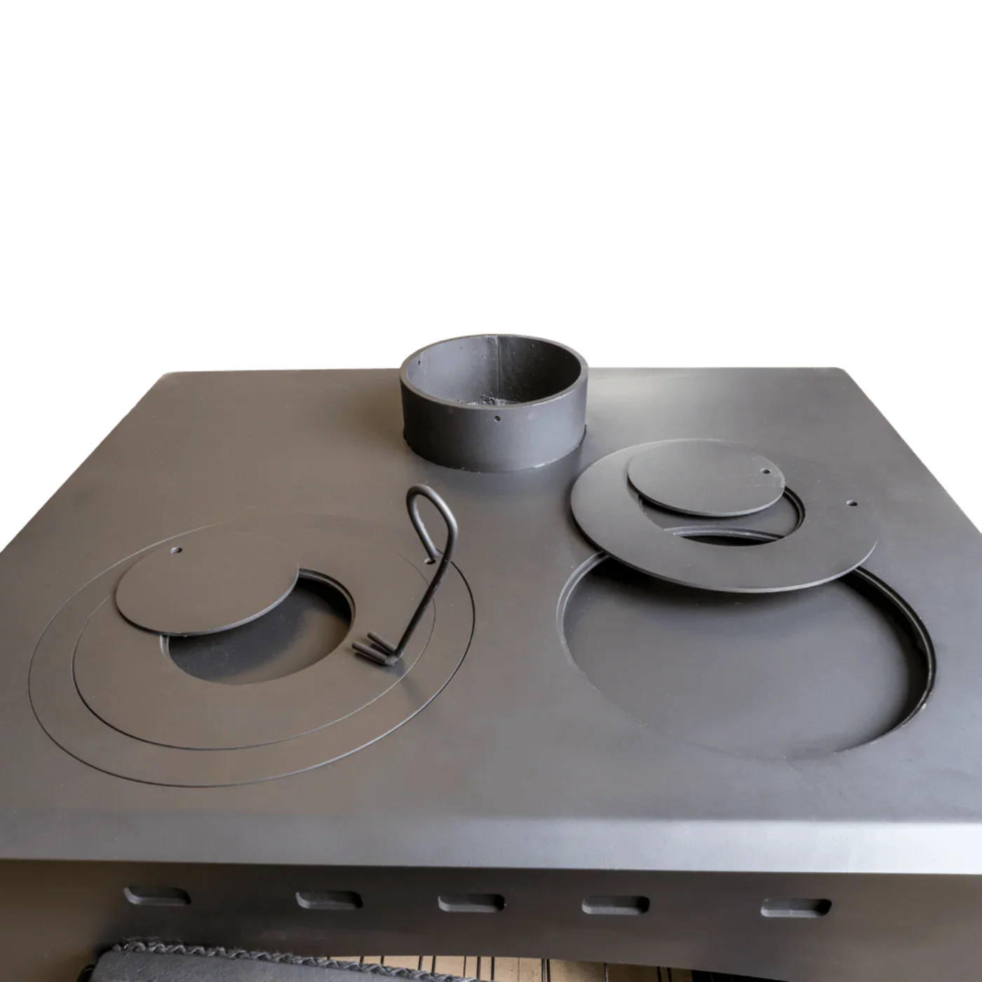 Buck Stove Homesteader Wood Burning Cook Stove 1,800 sq. ft. 28,901 BTU Black New - FP-HOMESTEADER