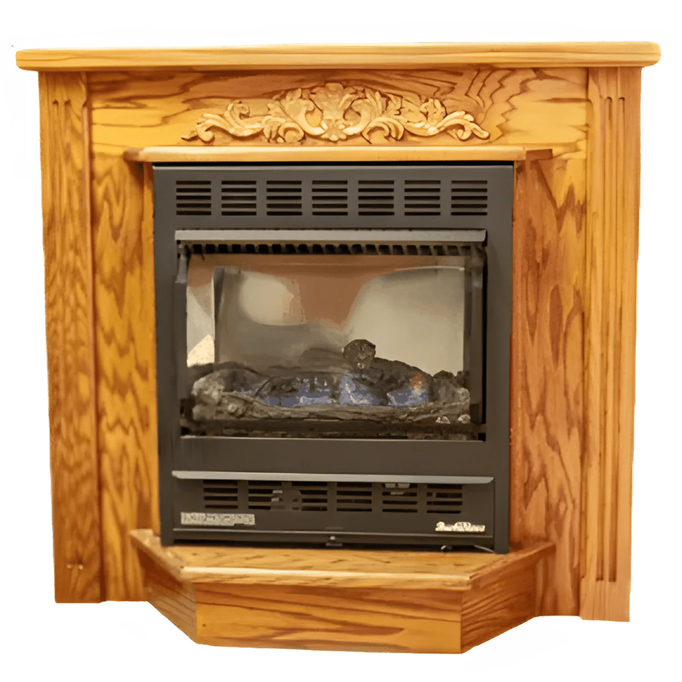 Buck Stove Model 1127 25,000 BTU's Vent Free Gas Stove New - NV-C11272LP+FA-P12
