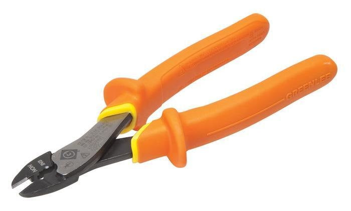 GREENLEE KP1022-INS Crimping Tool, Terminal, Insulated, Molded Handles
