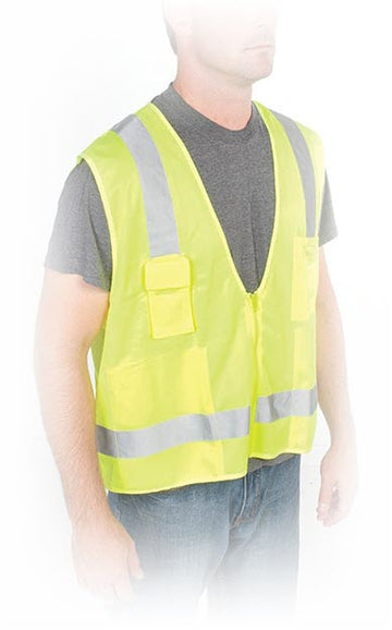 Greenlee 01761-03L Surveyor Class 2 Hi-Vis Vest, Large/Extra-Large