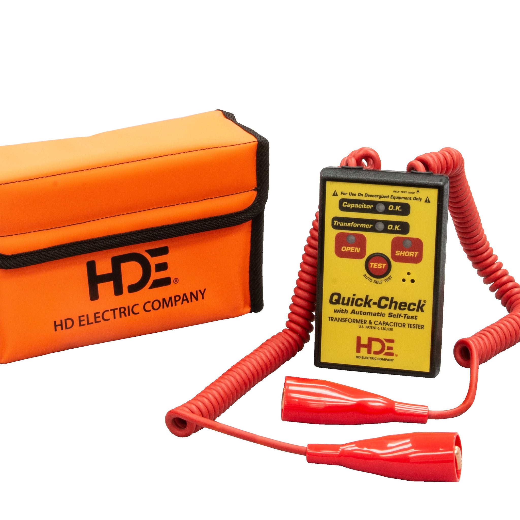 GREENLEE QC-AST-M Quick-CheckÂ® Transformer and Capacitor Tester, Auto Self-Test, Magnet