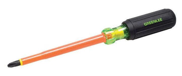 GREENLEE 0153-35-INS Screwdriver, Insulated, Phillips Tip, #3 x 6