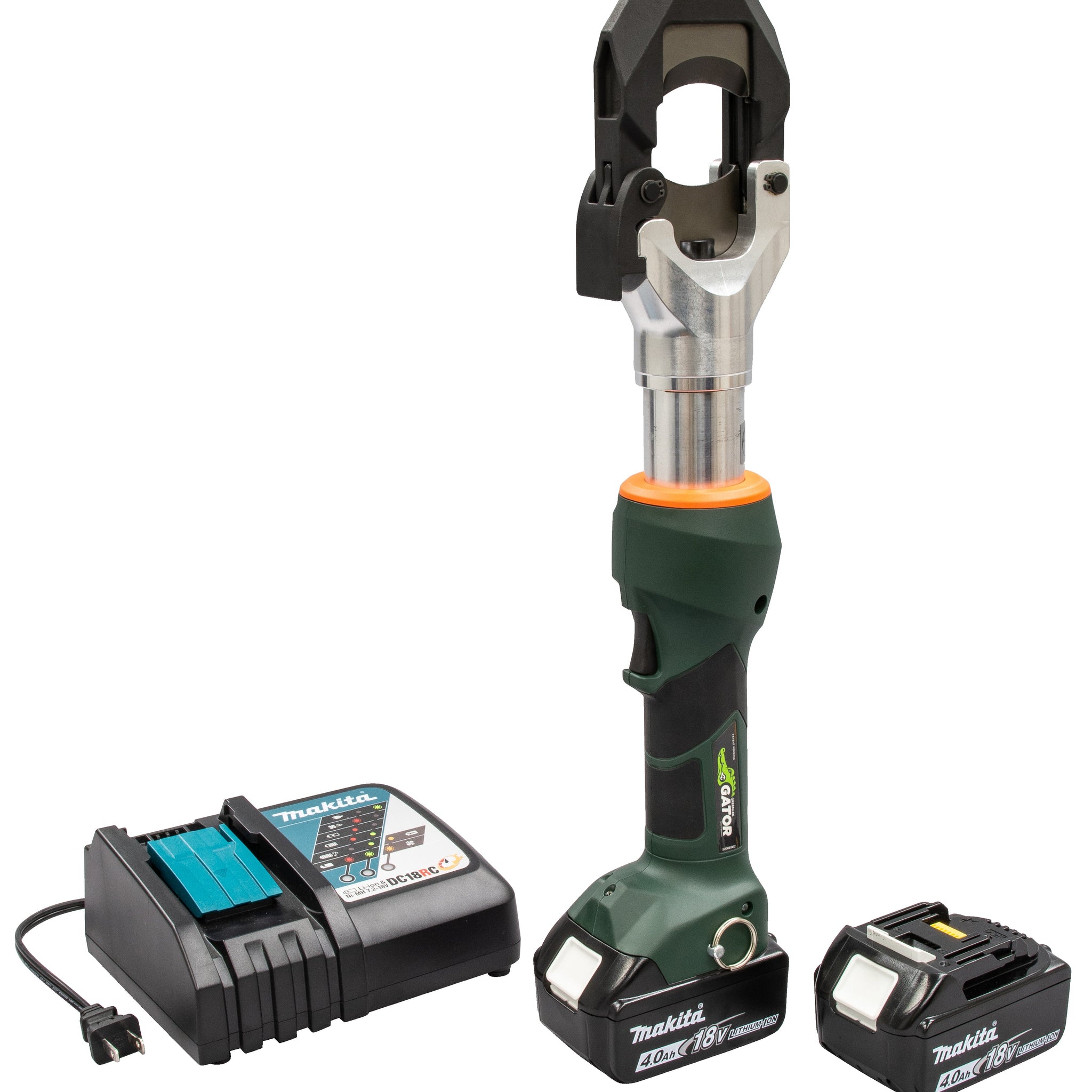 GREENLEE ESG45LX11 45 mm Gator Guillotin Hard Metal Cutter, 120V Charger