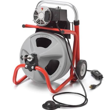 Ridgid 26998 TOOL COMPANY GIDDS-813353 K-400 Drum Machine With C-45 Cable - 813353