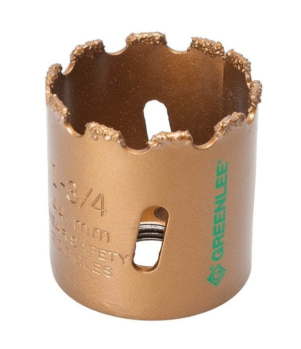 GREENLEE 725-1-3/4 1-3/4" Carbide Grit Hole Saw