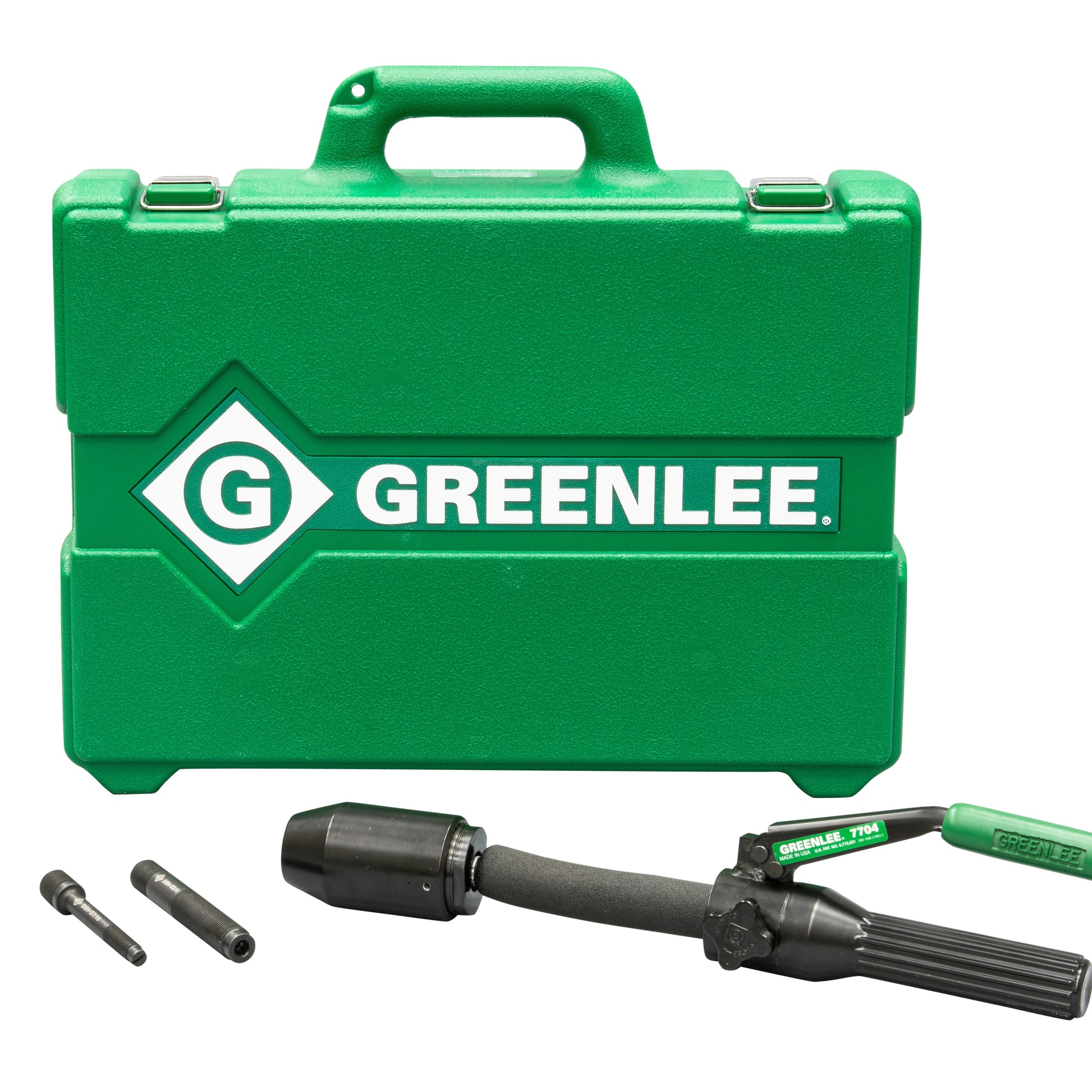 GREENLEE 7704SB Quick Draw FlexÂ® 8-Ton Hydraulic Knockout Driver