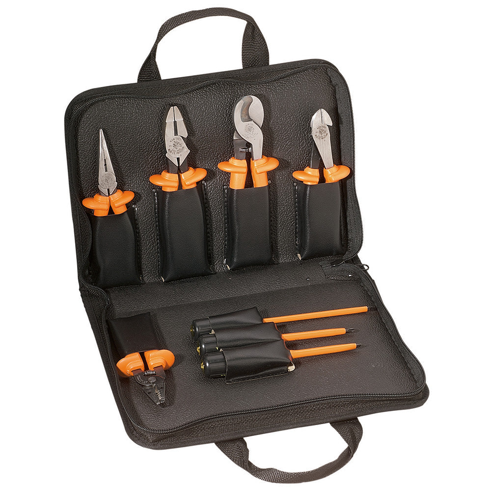 Klein Tools 33526 Basic Insulated Tool Kit, 1000-Volt, 8-Piece