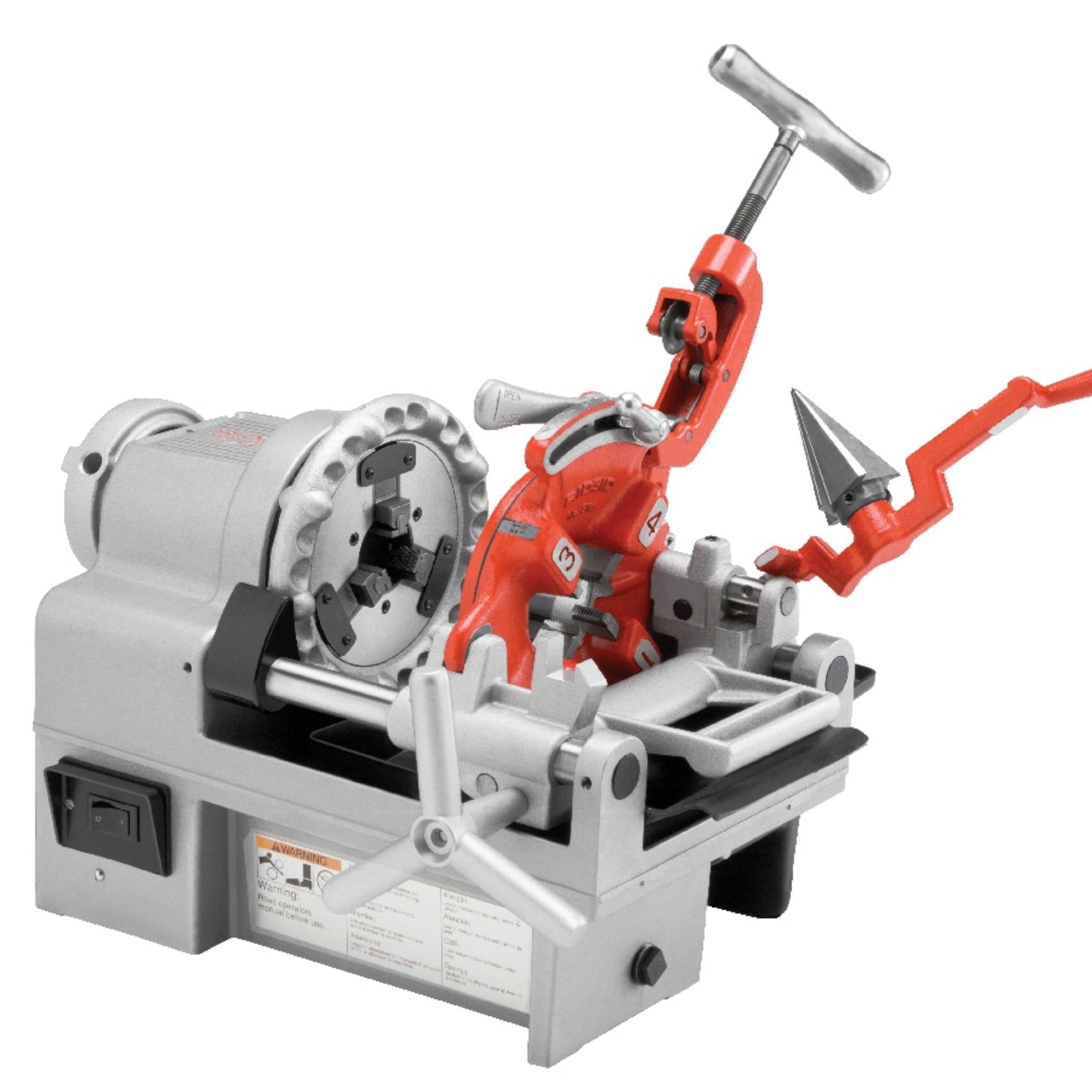 RIDGID 61142 1/2" - 1 1/2" NPT Hammer Chuck Machine