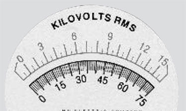 GREENLEE MARK-II-S MARKÂ®  Analog Voltmeter/Phasing SetÂ 0 - 15kV/0 - 45kV