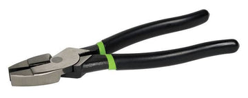 GREENLEE 0151-09D 9" Dipped Grip High-Leverage Side-Cutting Pliers