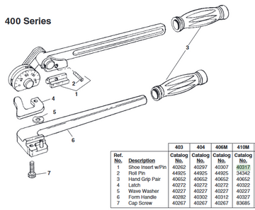 RIDGID 40317 INSERT, SHOE W/PIN
