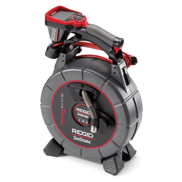 RIDGID 40798 SeeSnake L100 MicroReel Video Inspection Camera System with CA-350 Monitor, Plumbing Camera Snake with Monitor