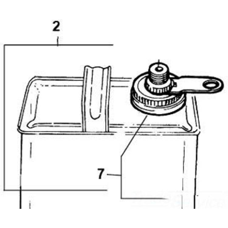 RIDGID 41820 CAP, SCREW W/NUT