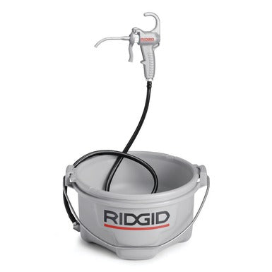 RIDGID 10883 Model 418 Pipe Threading Oiler, All Weather Oiler with Oil Reservoir and Pump Assembly for Pipe Threading Oil