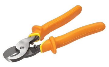 GREENLEE 727-INS Cable Cutter, High-Leverage, Insulated, Molded Handles