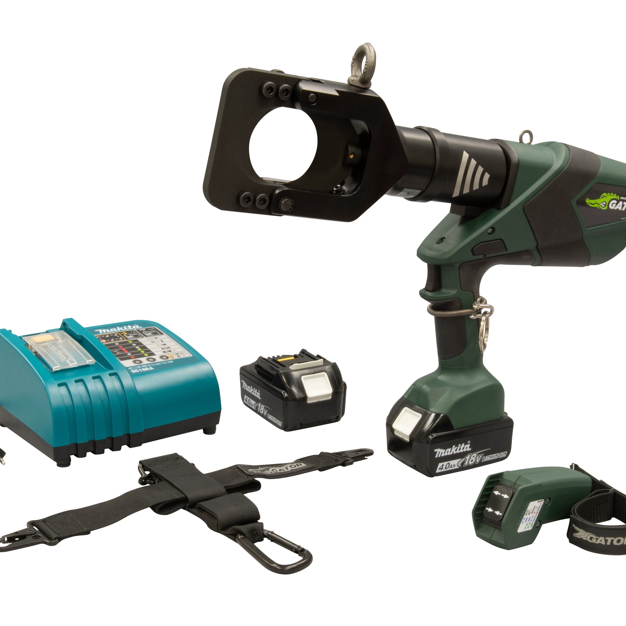 65 mm Gator Guillotin Remote Cable Cutter, 230V Charger