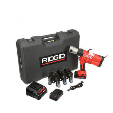 Ridgid 43353 RP 340 Battery Press Tool Kit with ProPress Jaws, 1/2-Inch -1-Inch