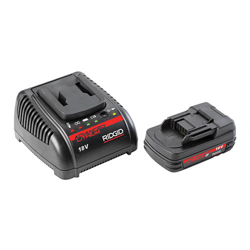 RIDGID 44848 SET OF, 1 BAT/1 CHRGR+LIO