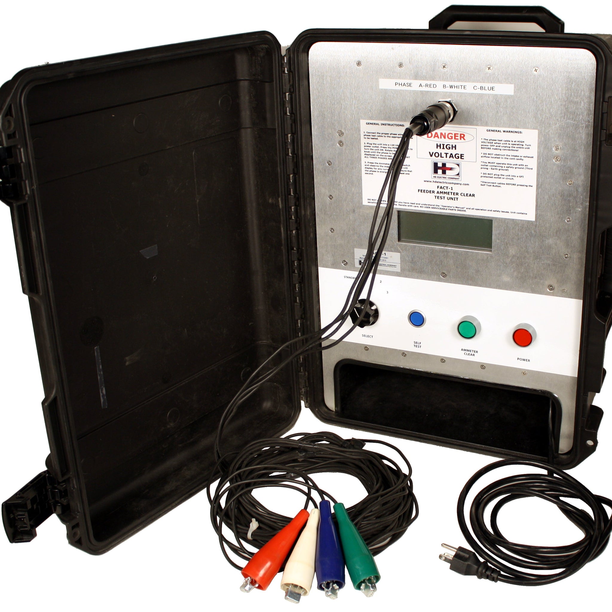 GREENLEE FACT-1 Feeder Ammeter Clear Test