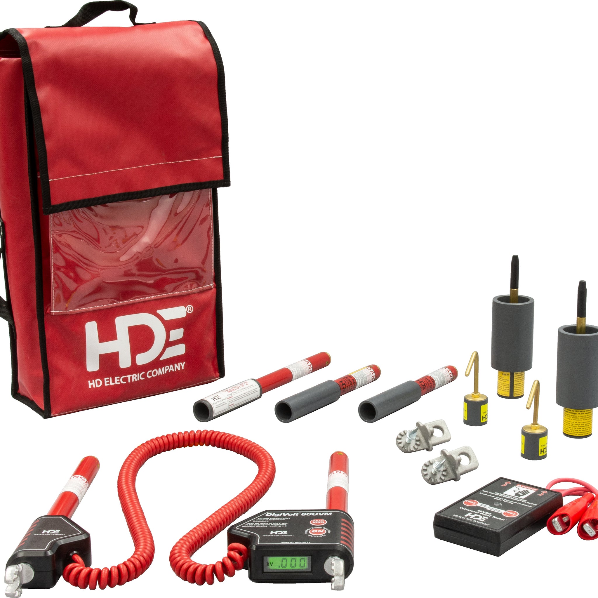 GREENLEE DVM-80UVK DigiVoltÂ® Digital Voltmeter 80kV (Universal Kit)