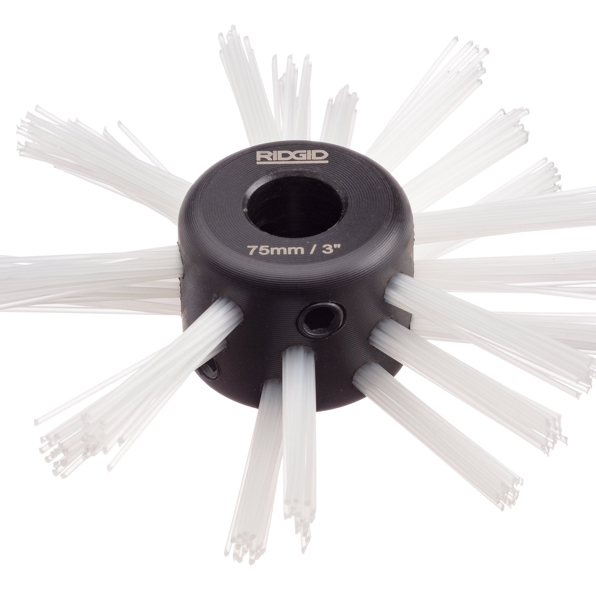RIDGID 68958 3" (75mm) nylon brush for 3/8" (10mm) cable