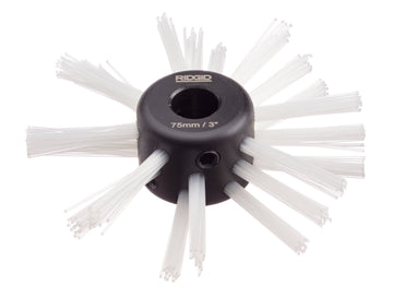 RIDGID 68958 3" (75mm) nylon brush for 3/8" (10mm) cable