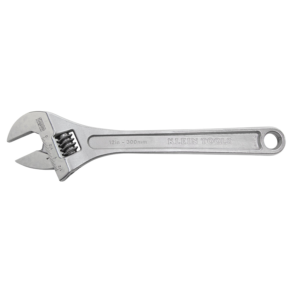 Klein Tools 507-12 Adjustable Wrench, Extra Capacity, 12-Inch