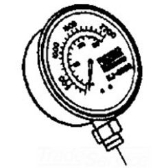 RIDGID 51222 GAUGE, 60 BAR 1450
