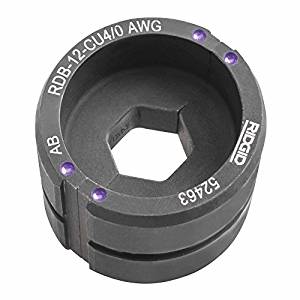 RIDGID 52488 DIE, 12T RD CU 500