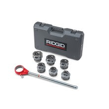 RIDGID  12R EXPOSED THREADER SET 1/2 TO 2 inch For plasti-coated pipe