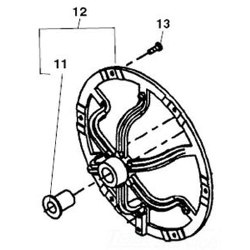 RIDGID 56162 SUPPORT, DRUM W/FLANGE BEARING