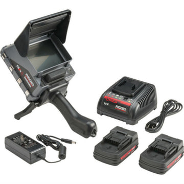 Ridgid 45143 CS6 Digital Recording Monitor with 2 Batteries and 1 Charger