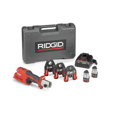 RIDGID 57378 RP 241 PUREFLOW KIT Compact Press Tool Kit with 1/2