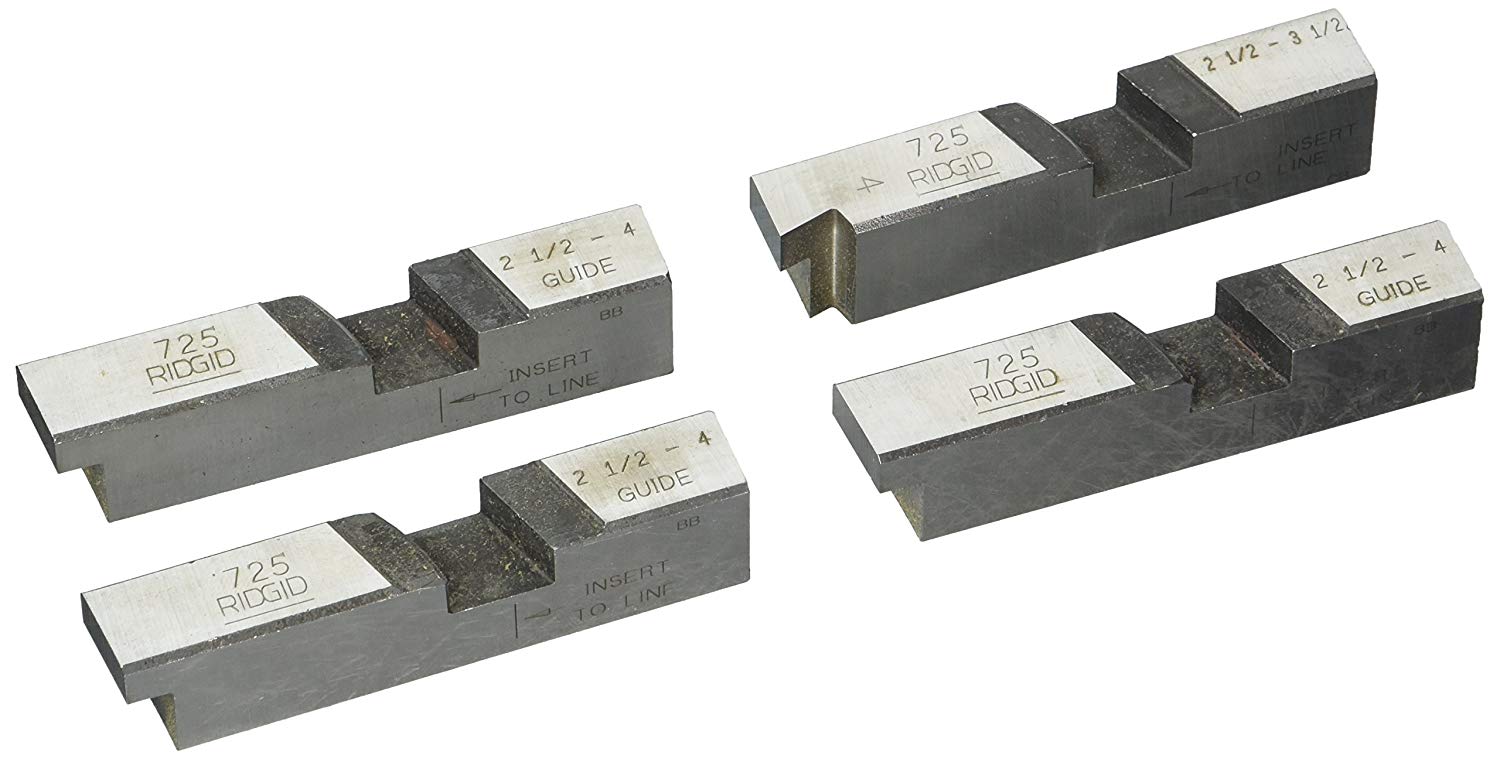 RIDGID 57497 2 1 â„2 - 3 1 â„2" Grooving Die Set