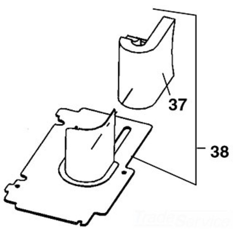 RIDGID 58377 COVER, BOTTOM